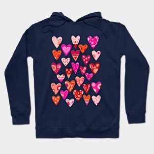 Japandi Hearts Hoodie